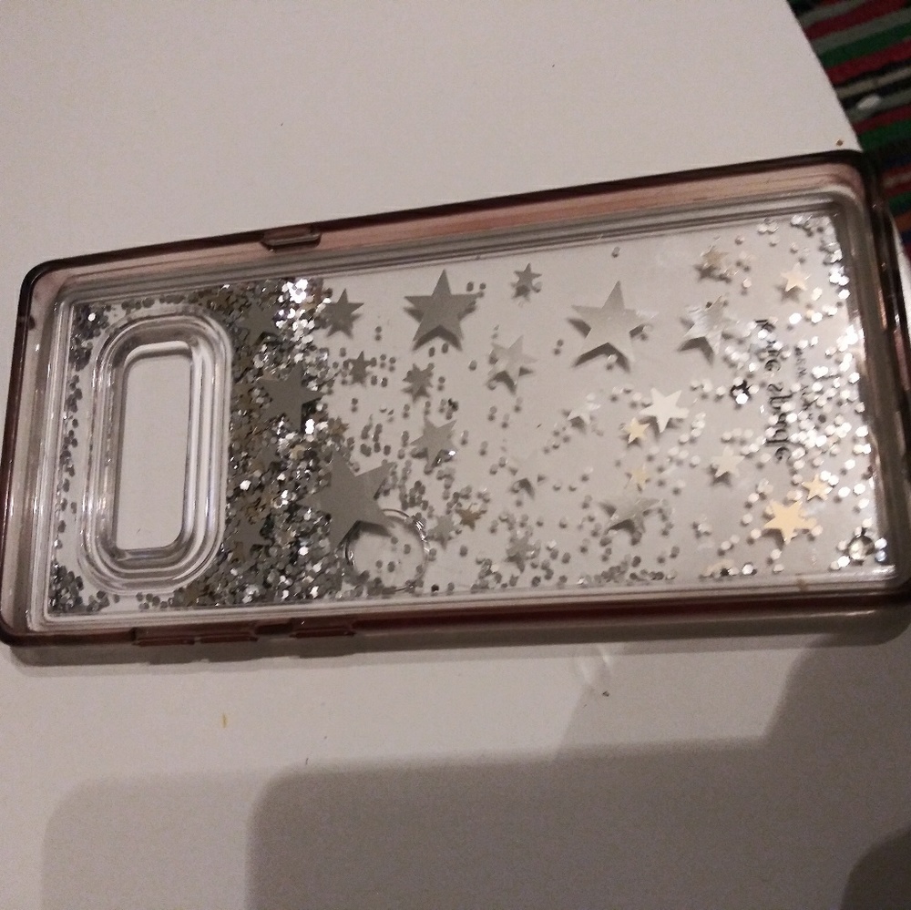 Kate spade galaxy note 8 glitter case